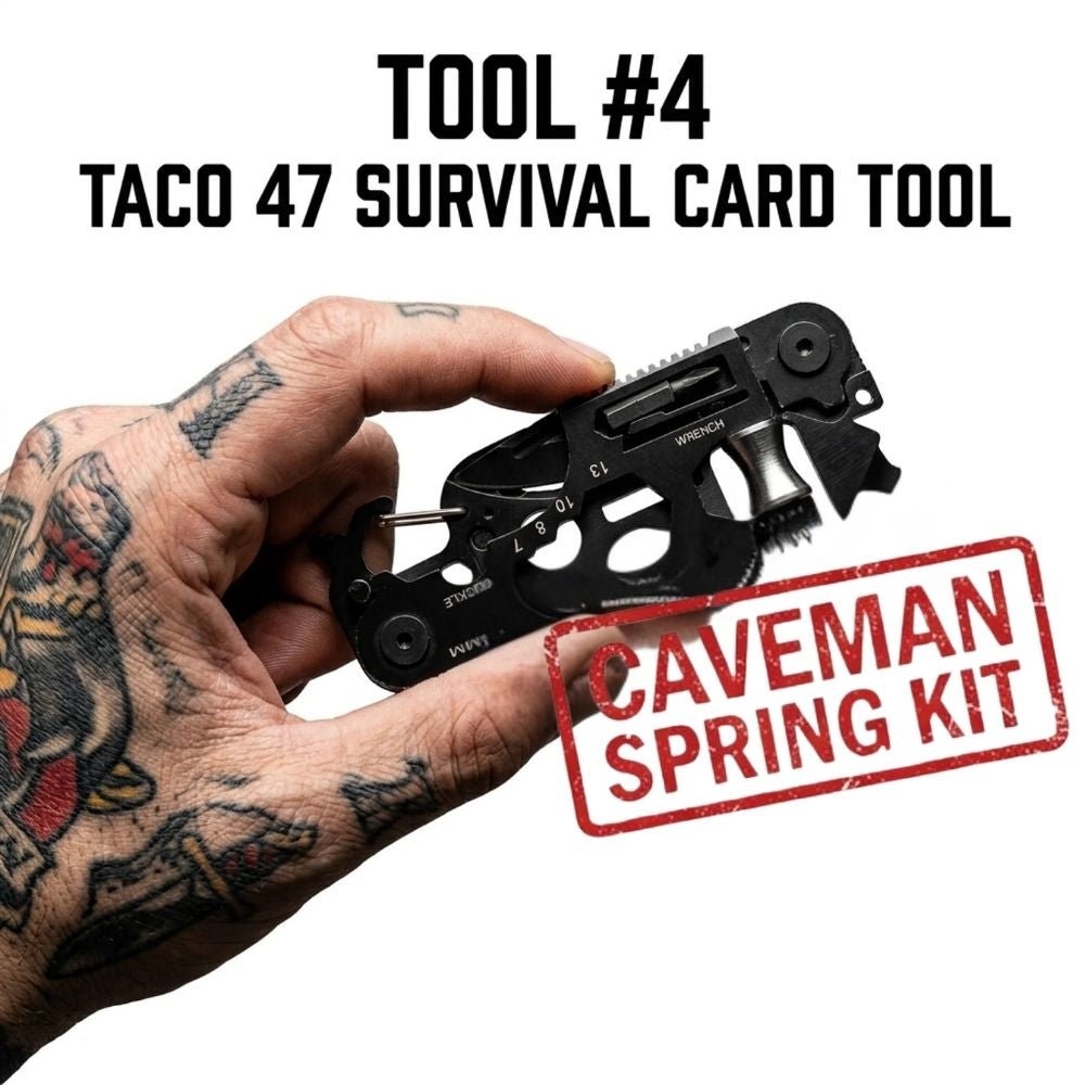 CAVEMAN 4 in 1 SPRING KIT - The Cavemanstyle