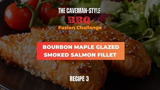 Bourbon Maple Glazed Smoked Salmon Fillet - The Cavemanstyle