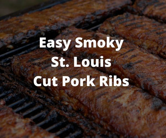 Easy Smoky St. Louis Cut Pork Ribs Recipe - The Cavemanstyle