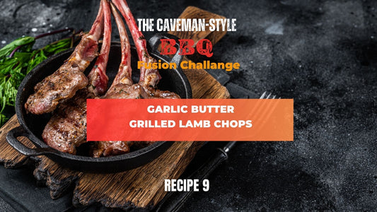 Garlic Butter Grilled Lamb Chops - The Cavemanstyle