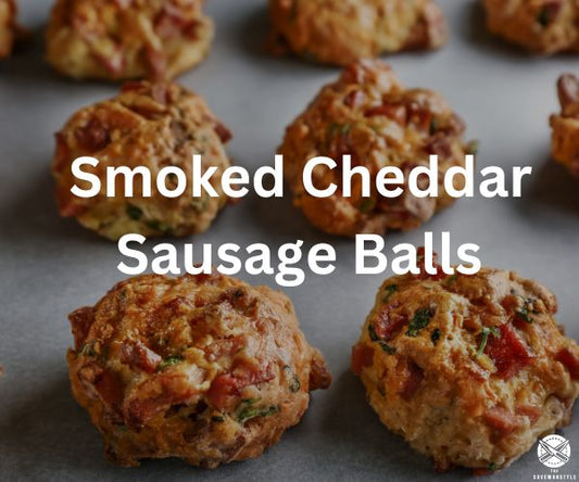 Must Try Recipe: Smoked Cheddar Sausage Balls - The Cavemanstyle