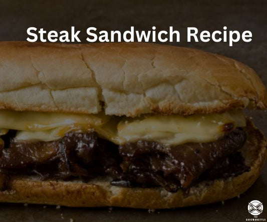 Quick & Easy Steak Sandwich - The Cavemanstyle