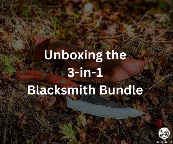 Unboxing the 3-in-1 Cavemanstyle Blacksmith Bundle - The Cavemanstyle