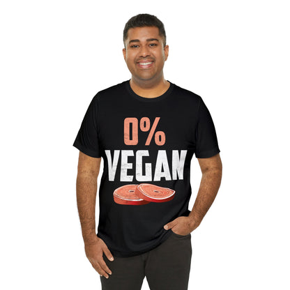 0% Vegan T - Shirt - The Cavemanstyle