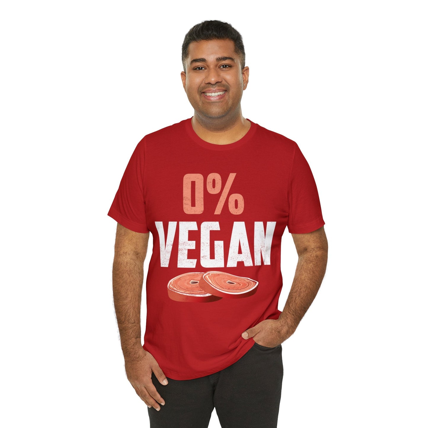 0% Vegan T - Shirt - The Cavemanstyle