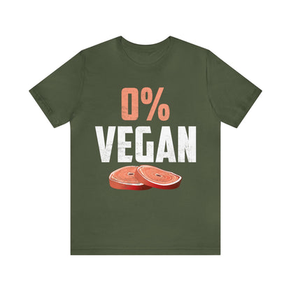 0% Vegan T - Shirt - The Cavemanstyle