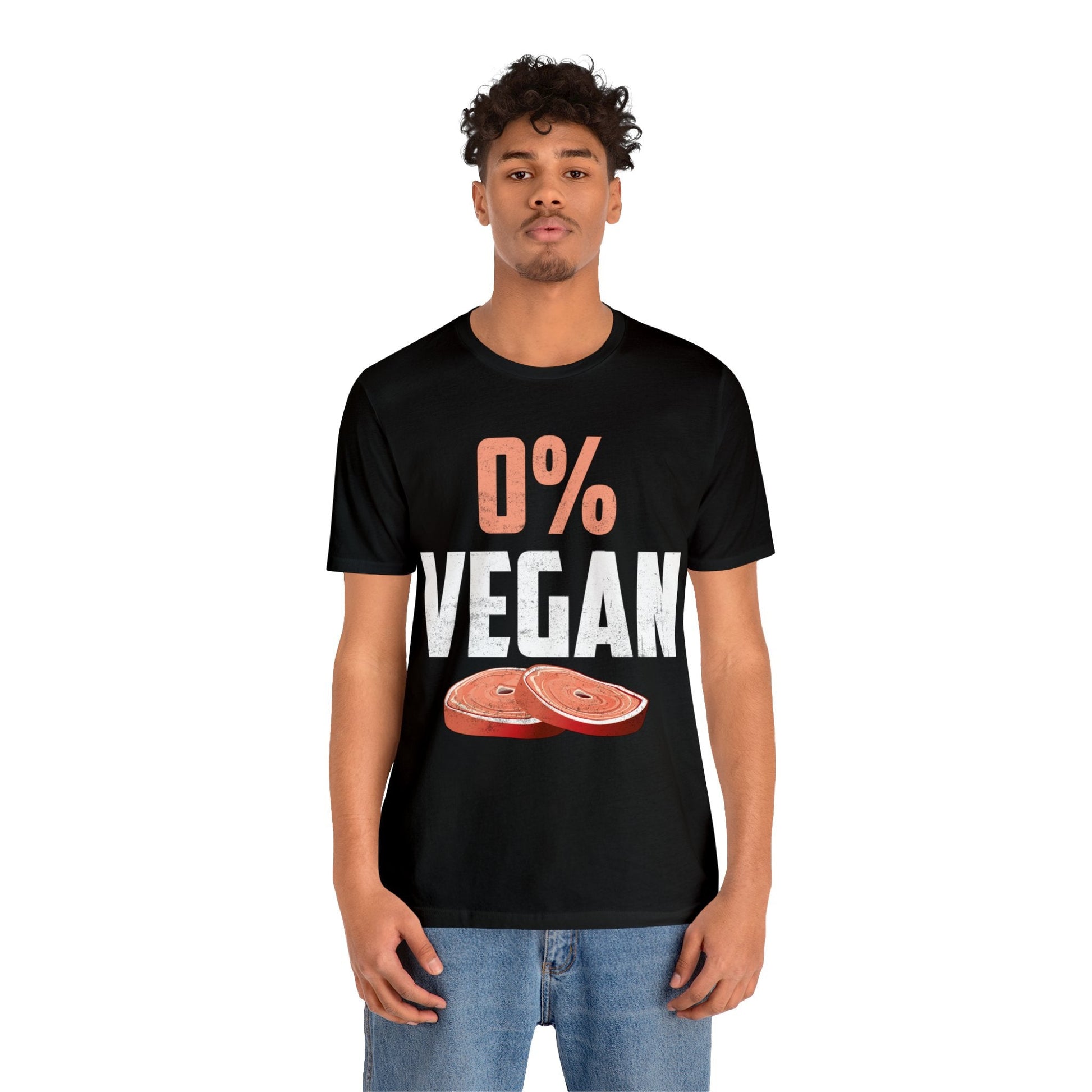 0% Vegan T - Shirt - The Cavemanstyle