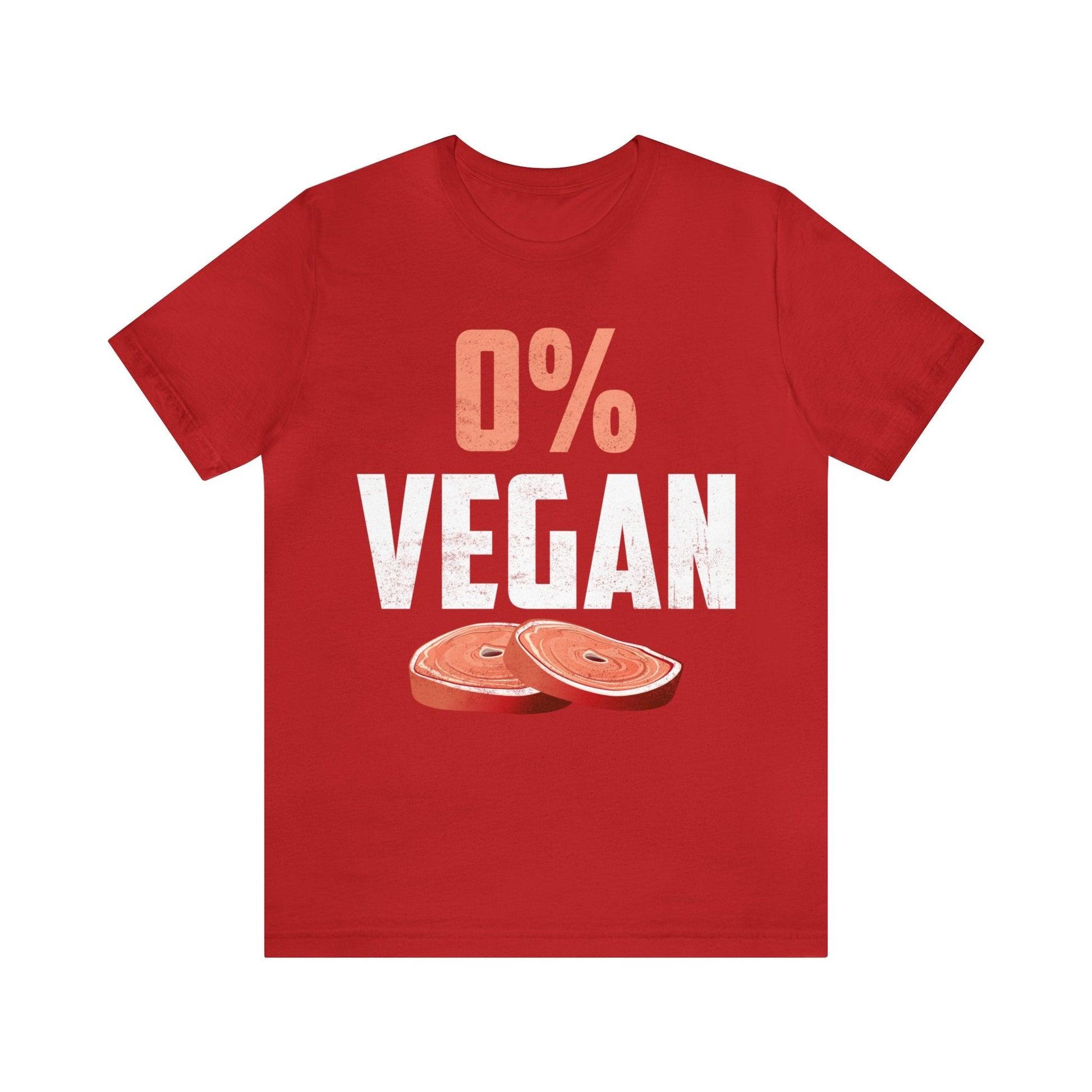 0% Vegan T - Shirt - The Cavemanstyle