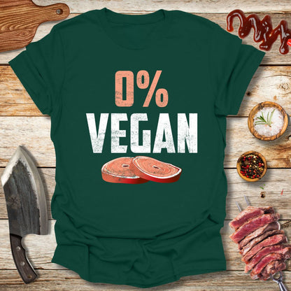 0% Vegan - V2 - T-Shirt - The Cavemanstyle