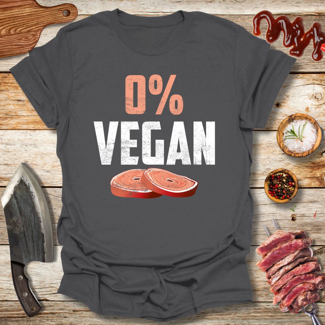 0% Vegan - V2 - T-Shirt - The Cavemanstyle