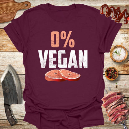 0% Vegan - V2 - T-Shirt - The Cavemanstyle