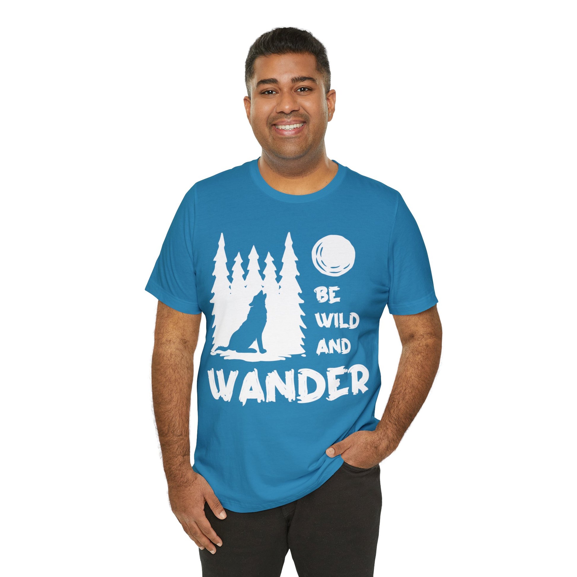 Be Wild And Wander T-Shirt - The Cavemanstyle