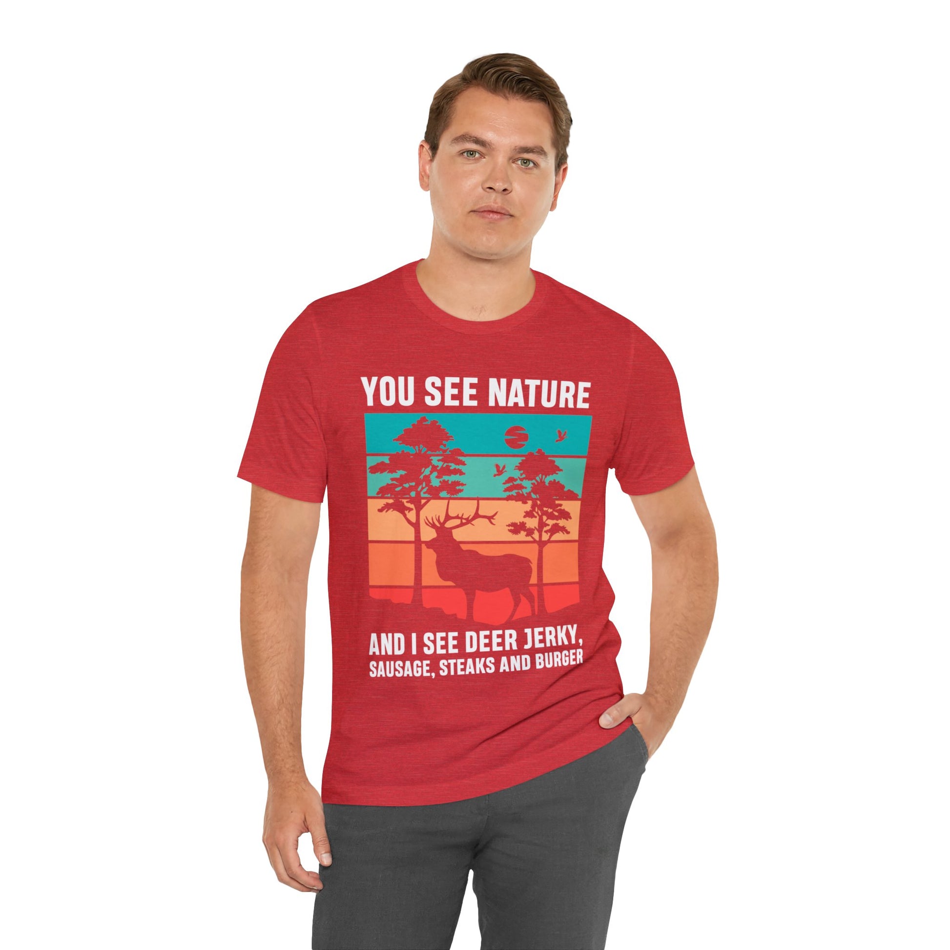 You See natural T-Shirt - The Cavemanstyle