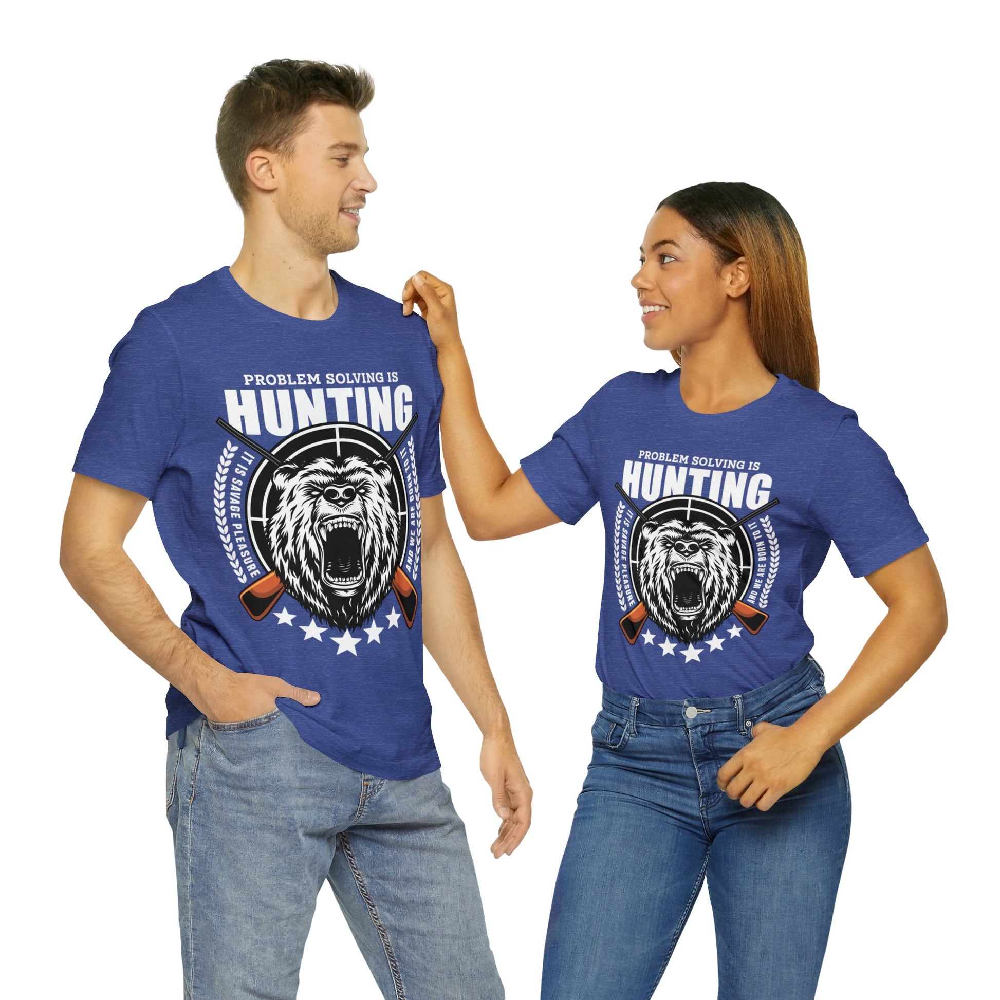 Problem Solving hunting T-Shirt- The Cavemanstyle