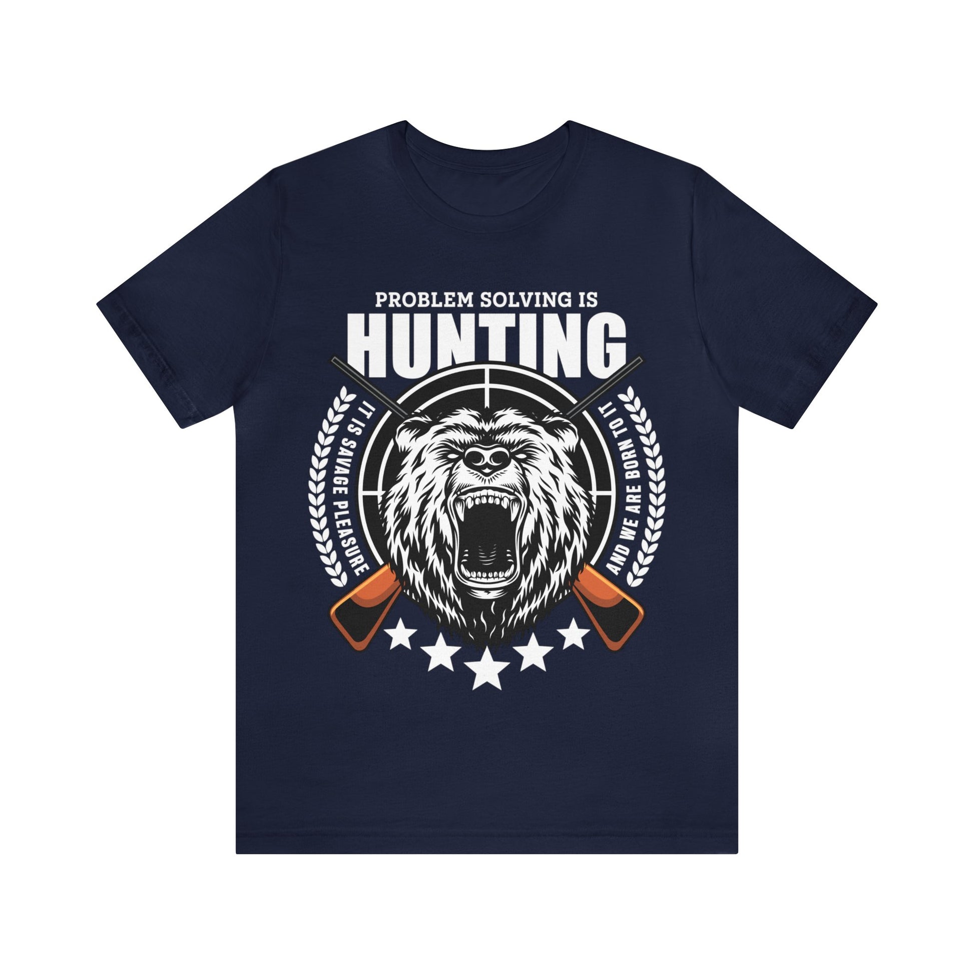 Problem Solving hunting T-Shirt- The Cavemanstyle