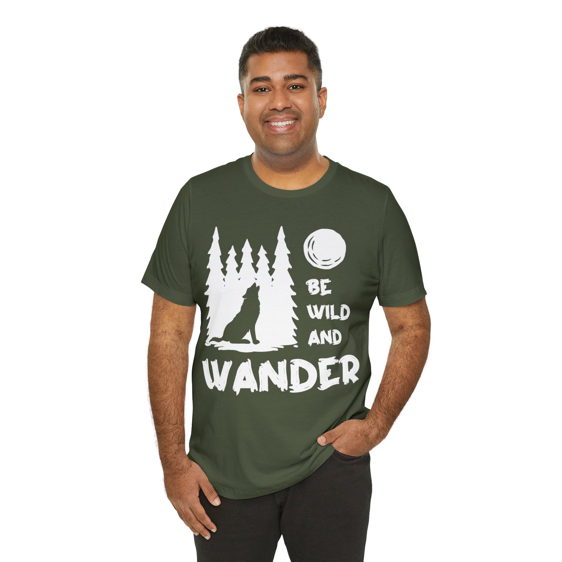 Be Wild And Wander T-Shirt - The Cavemanstyle