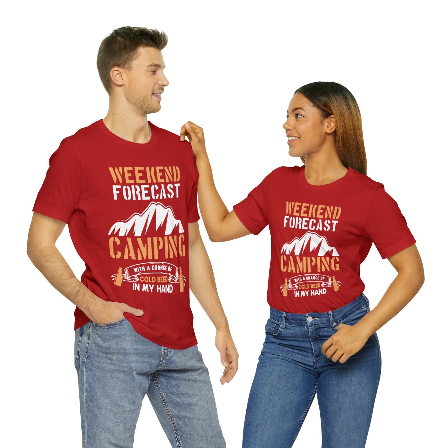 Weekend forecast T-Shirt - The Cavemanstyle