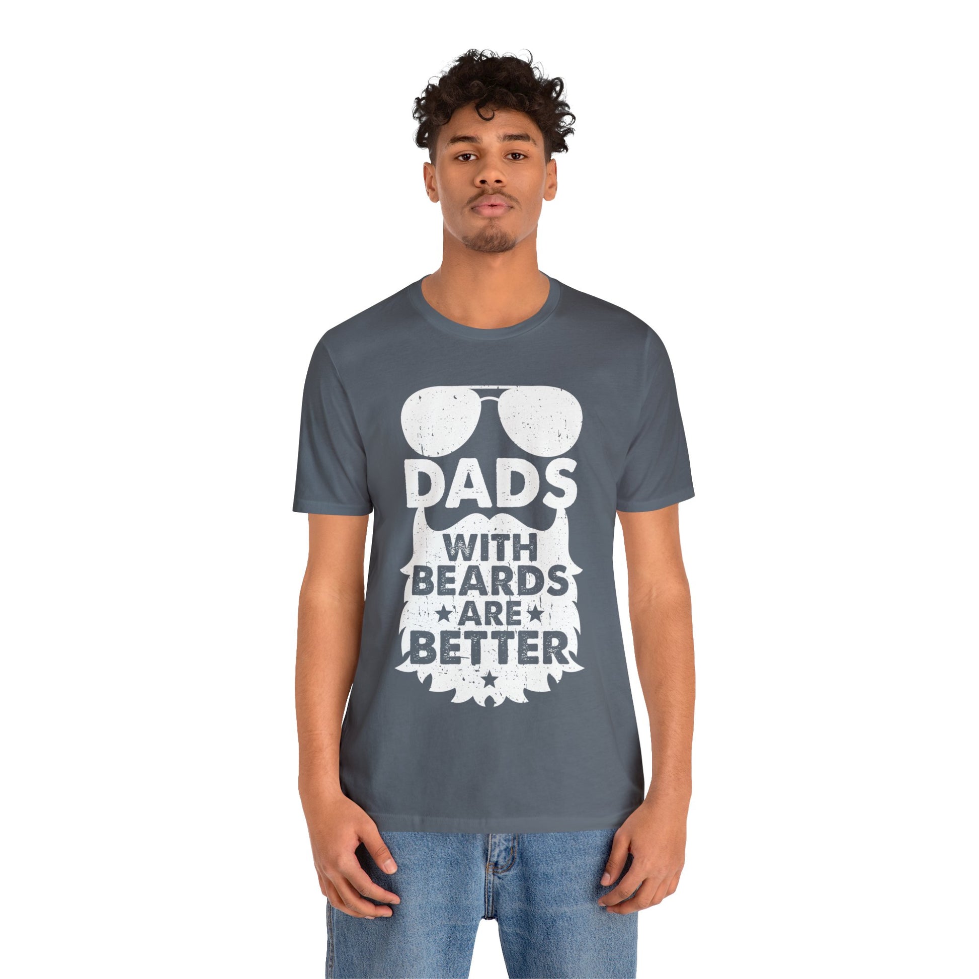 grey-color-Dad-With-Beards-are-Better-T-Shirt-Cavemanstyle