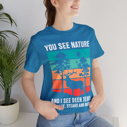 You See natural T-Shirt - The Cavemanstyle