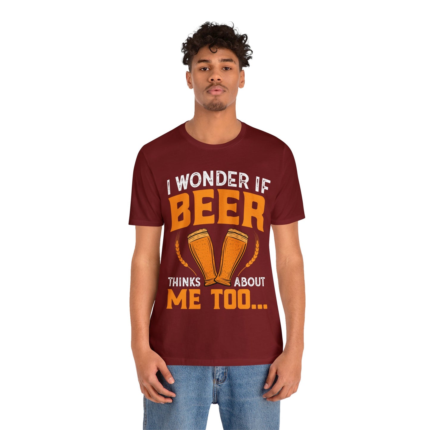 I-wonder-if-beer-thinks-about-me-too-T-Shirt-thecavemanstyle