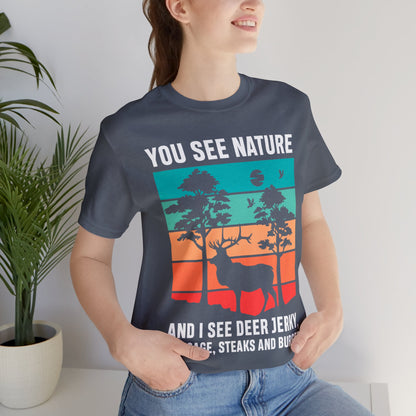 You See natural T-Shirt - The Cavemanstyle