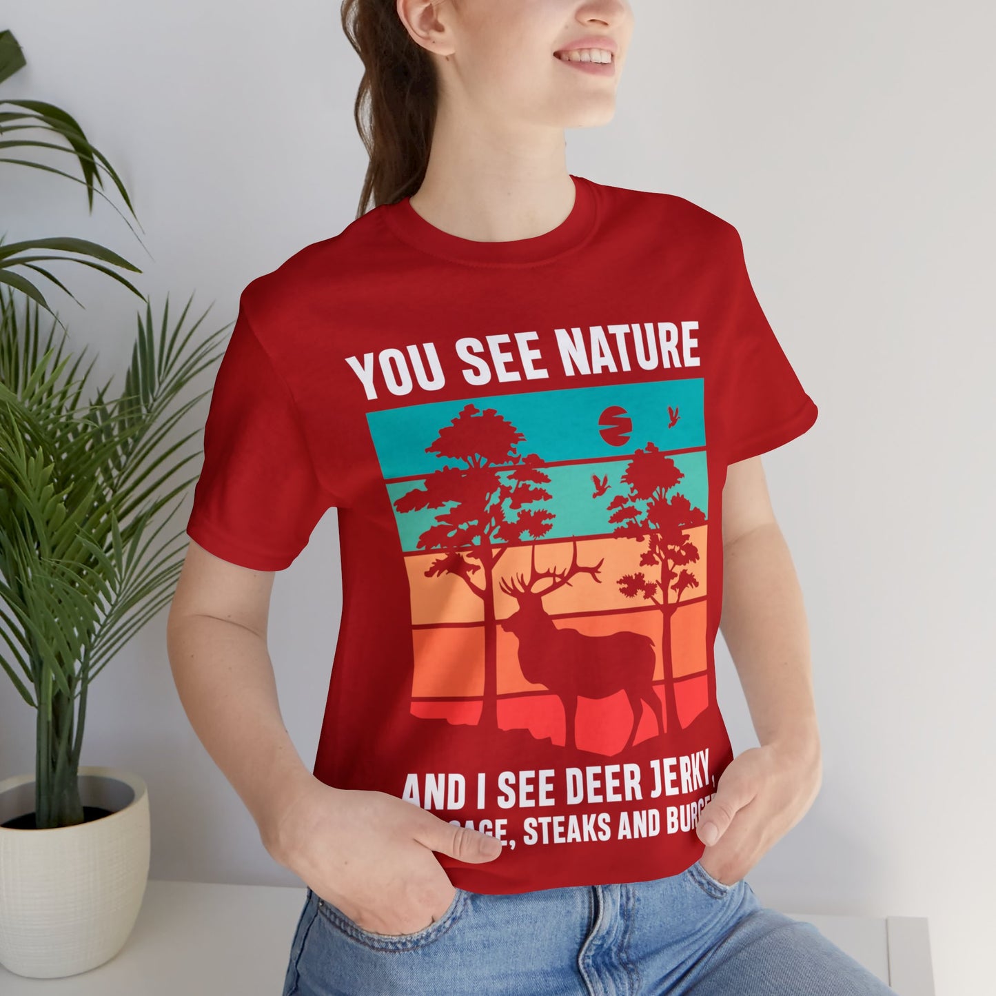 You See natural T-Shirt - The Cavemanstyle