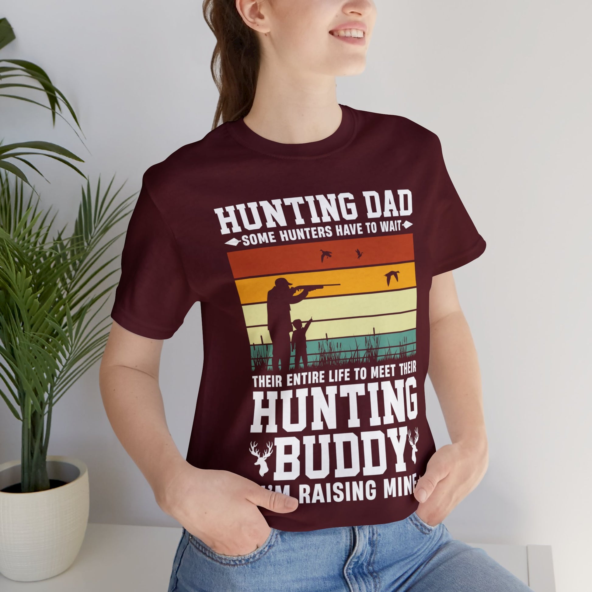 Hunting-Buddy-T-Shirt-thecavemanstyle