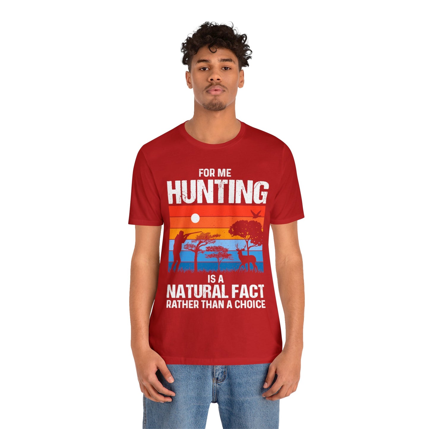 Hunting-is-natural-fact-T-Shirt-thecavemanstyle