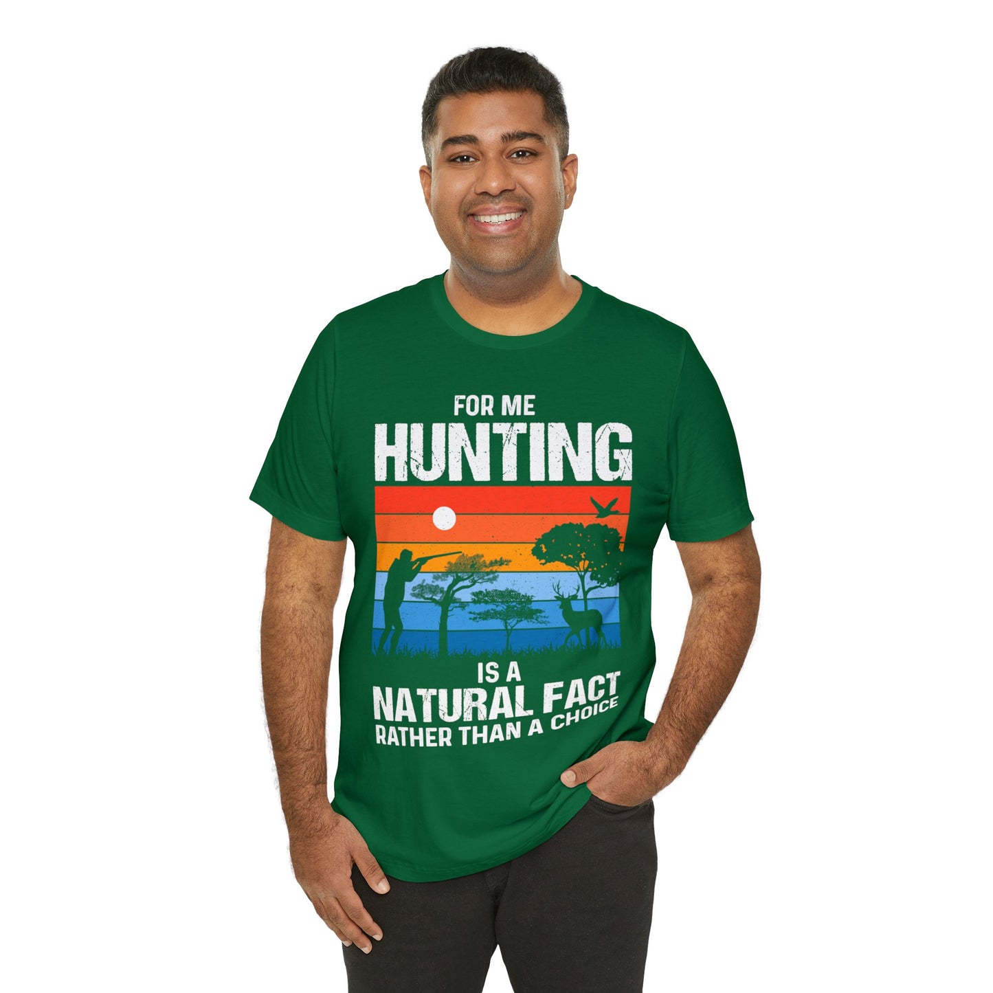 Hunting-is-natural-fact-T-Shirt-thecavemanstyle