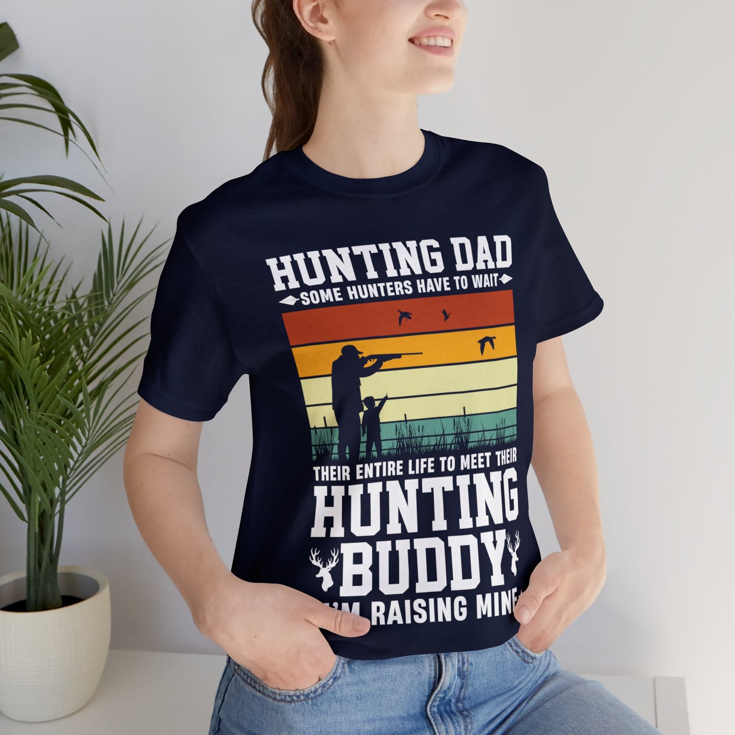 Hunting-Buddy-T-Shirt-thecavemanstyle