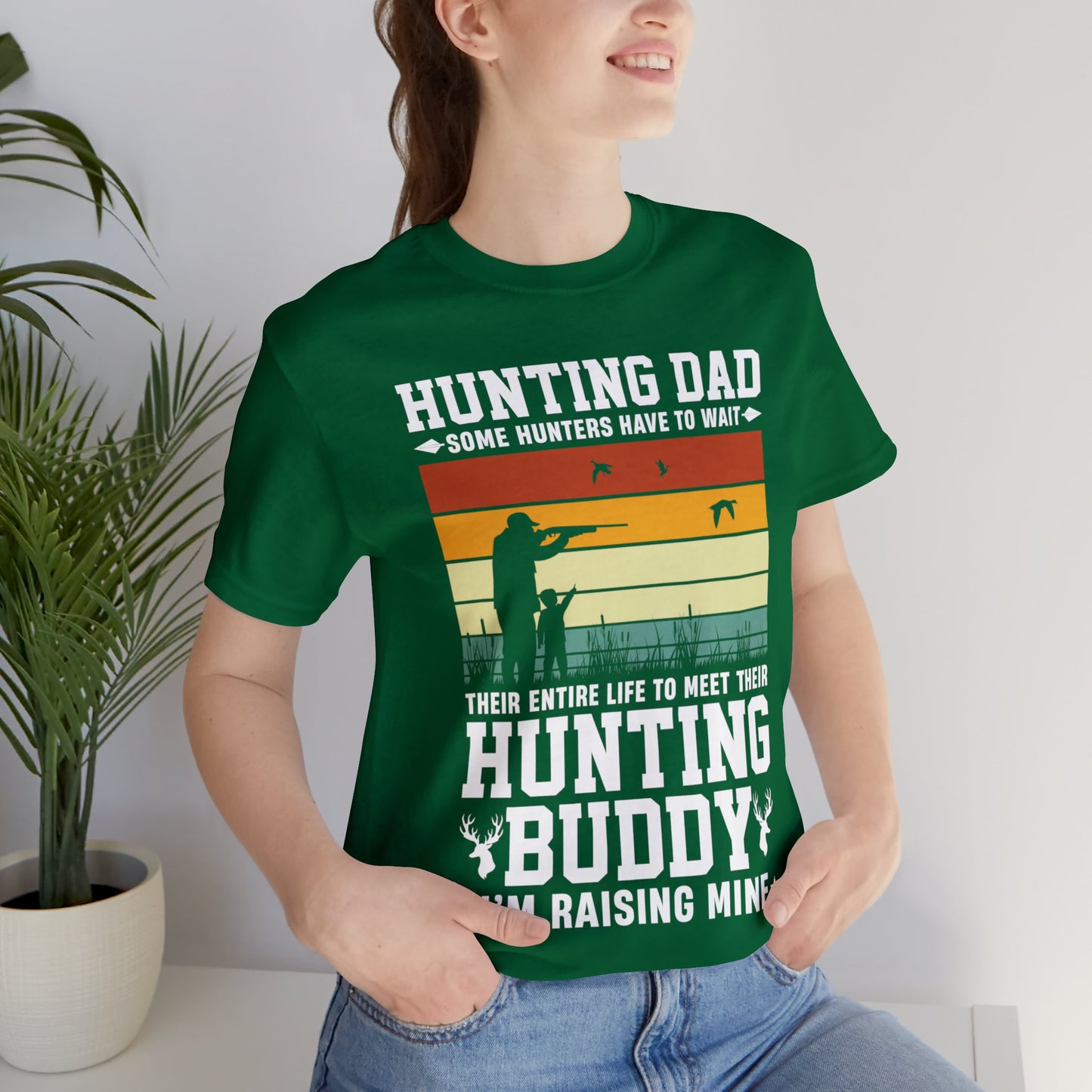 Hunting-Buddy-T-Shirt-thecavemanstyle