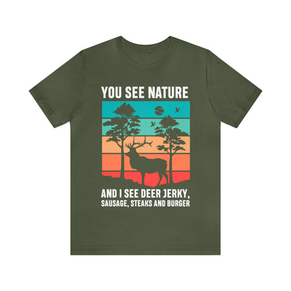 You See natural T-Shirt - The Cavemanstyle