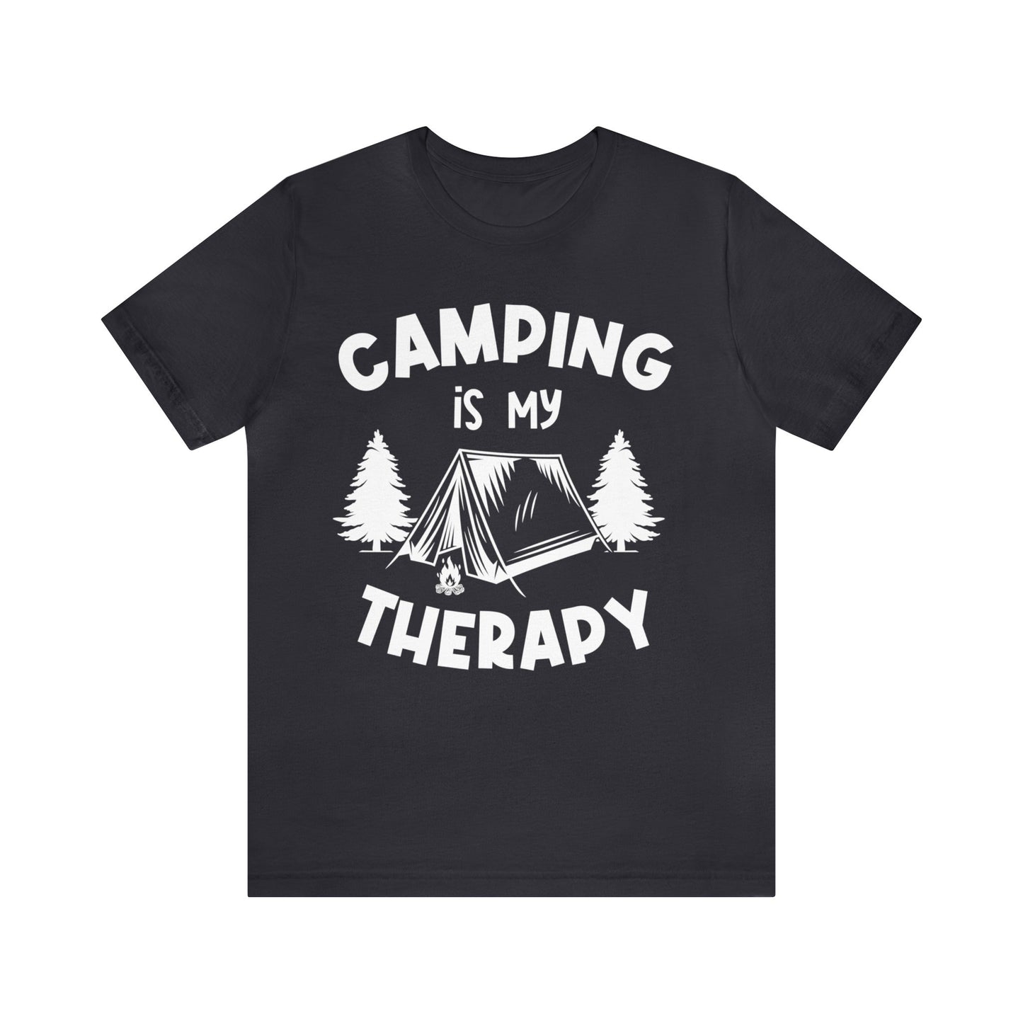 Camping is my therapy T-Shirt - The Cavemanstyle