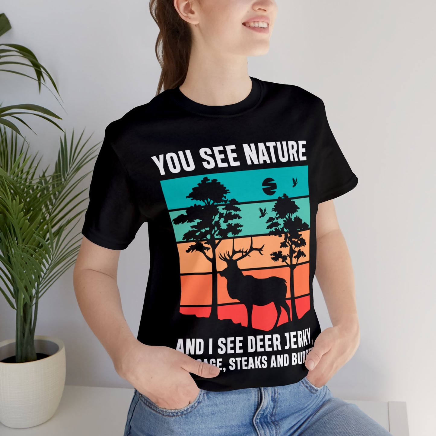 You See natural T-Shirt - The Cavemanstyle