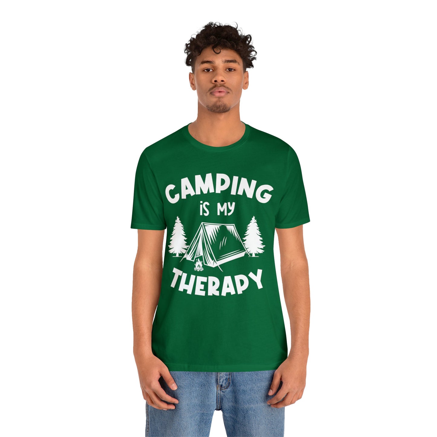 Camping is my therapy T-Shirt - The Cavemanstyle