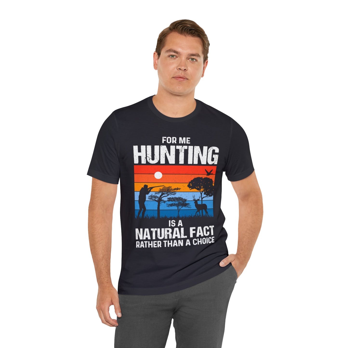 Hunting-is-natural-fact-T-Shirt-thecavemanstyle