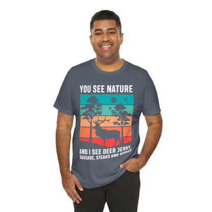 You See natural T-Shirt - The Cavemanstyle