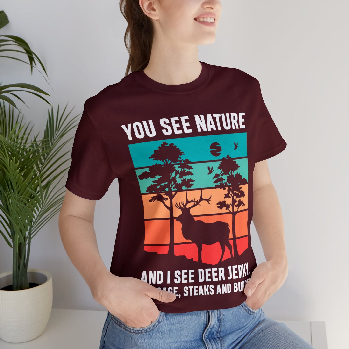 You See natural T-Shirt - The Cavemanstyle