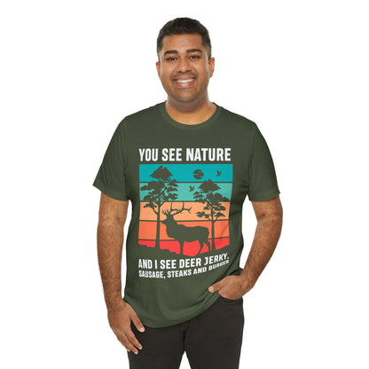 You See natural T-Shirt - The Cavemanstyle