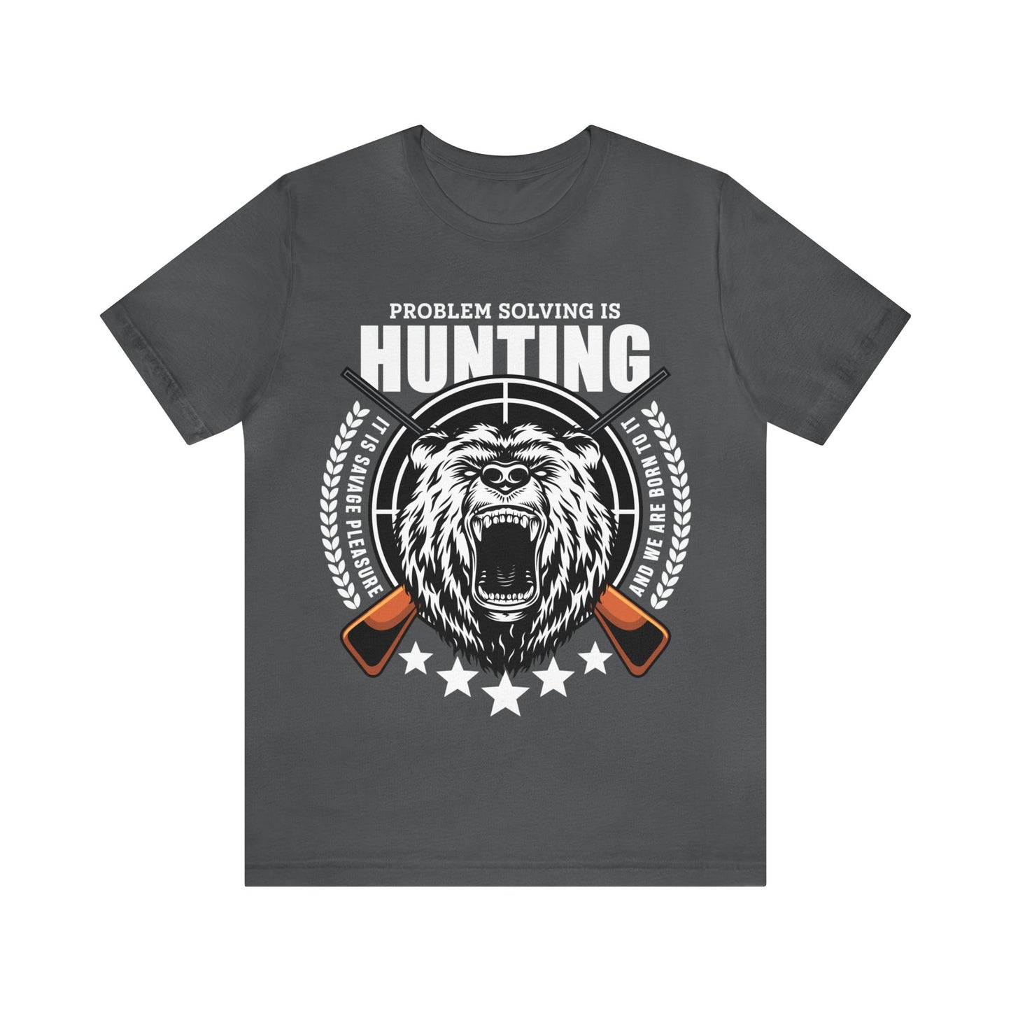 Problem Solving hunting T-Shirt- The Cavemanstyle