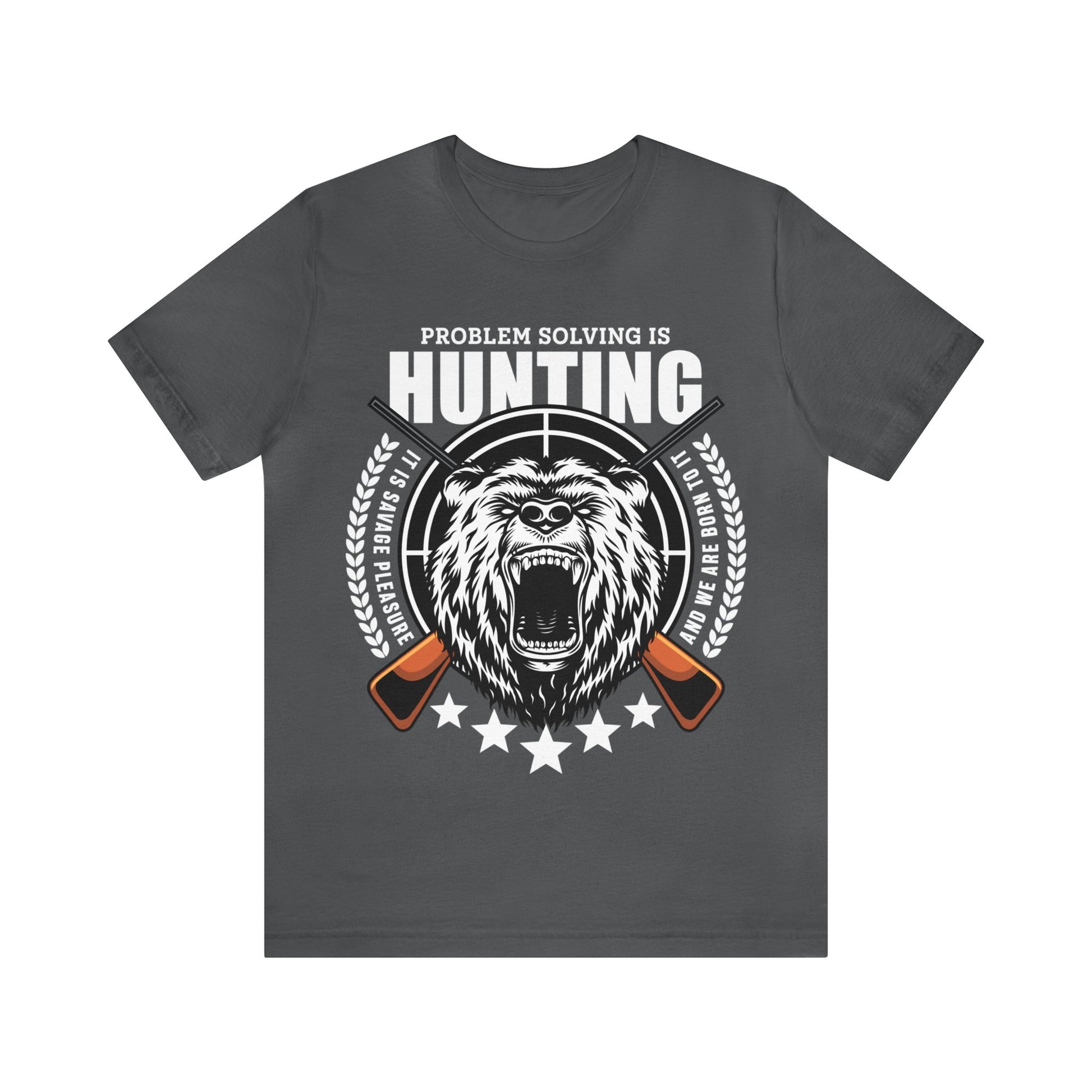 Problem Solving hunting T-Shirt- The Cavemanstyle