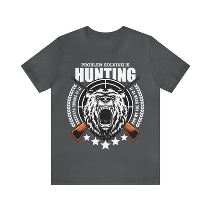 Problem Solving hunting T-Shirt- The Cavemanstyle