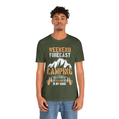 Weekend forecast T-Shirt - The Cavemanstyle