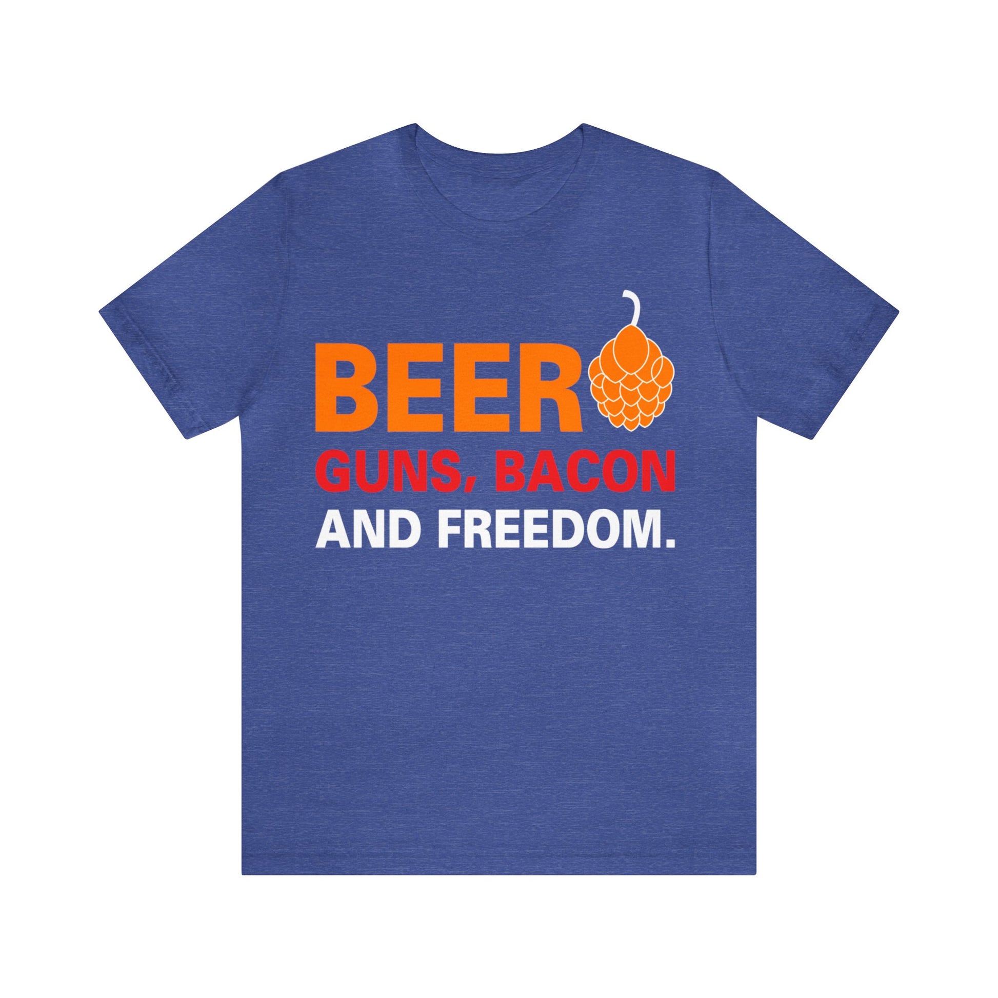 Beer Guns Bacon T-Shirt - The Cavemanstyle