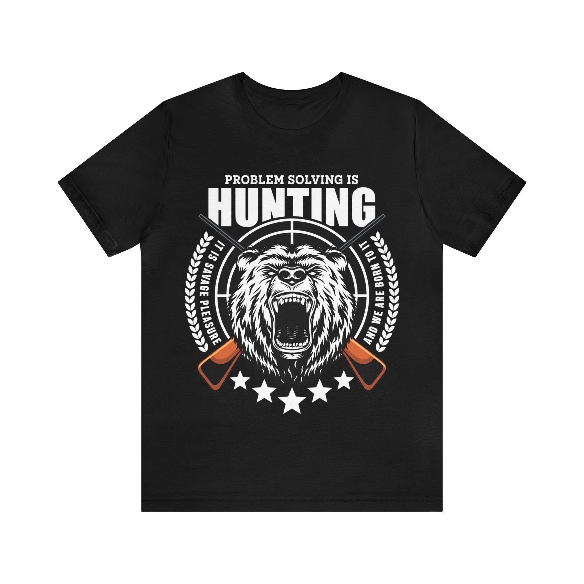 Problem Solving hunting T-Shirt- The Cavemanstyle