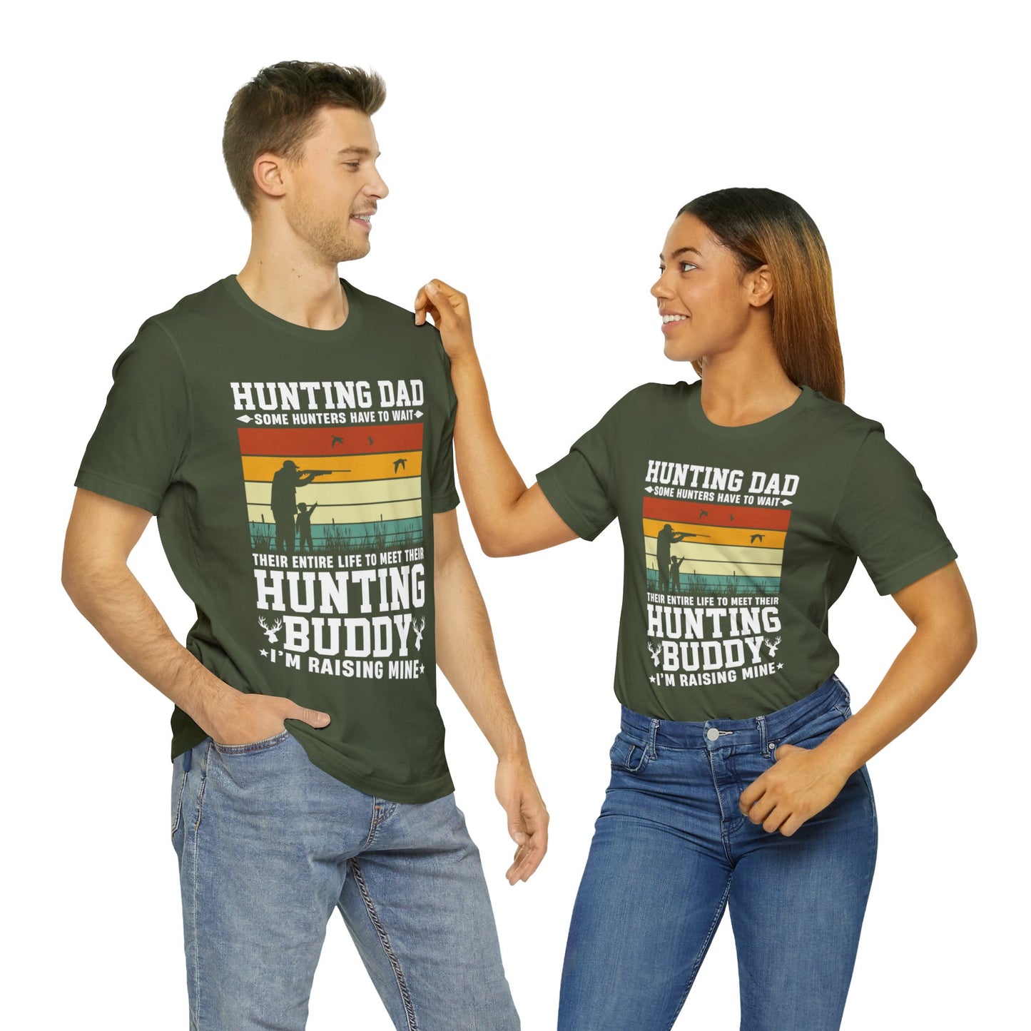 Hunting-Buddy-T-Shirt-thecavemanstyle