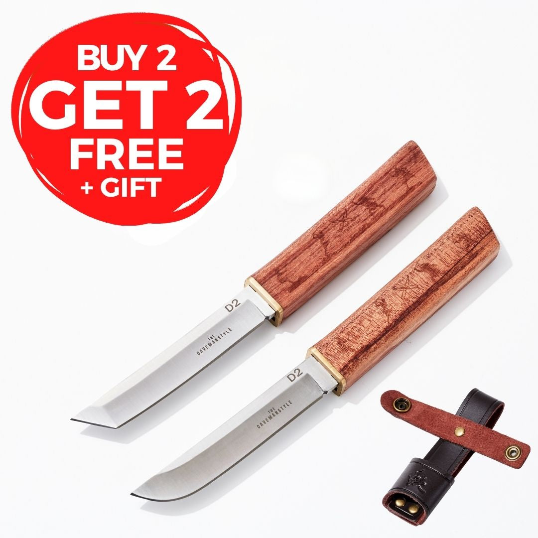 EMBER™ DAISHO Samurai Steak Knife - (Pre order ) (TwinBlade Edition)