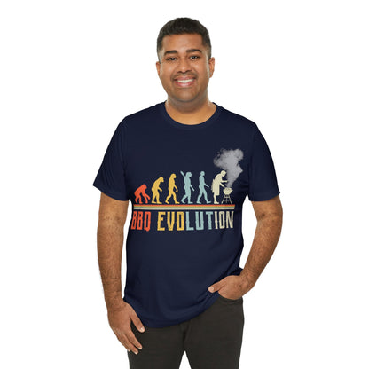 BBQ Evolution T - Shirt - The Cavemanstyle