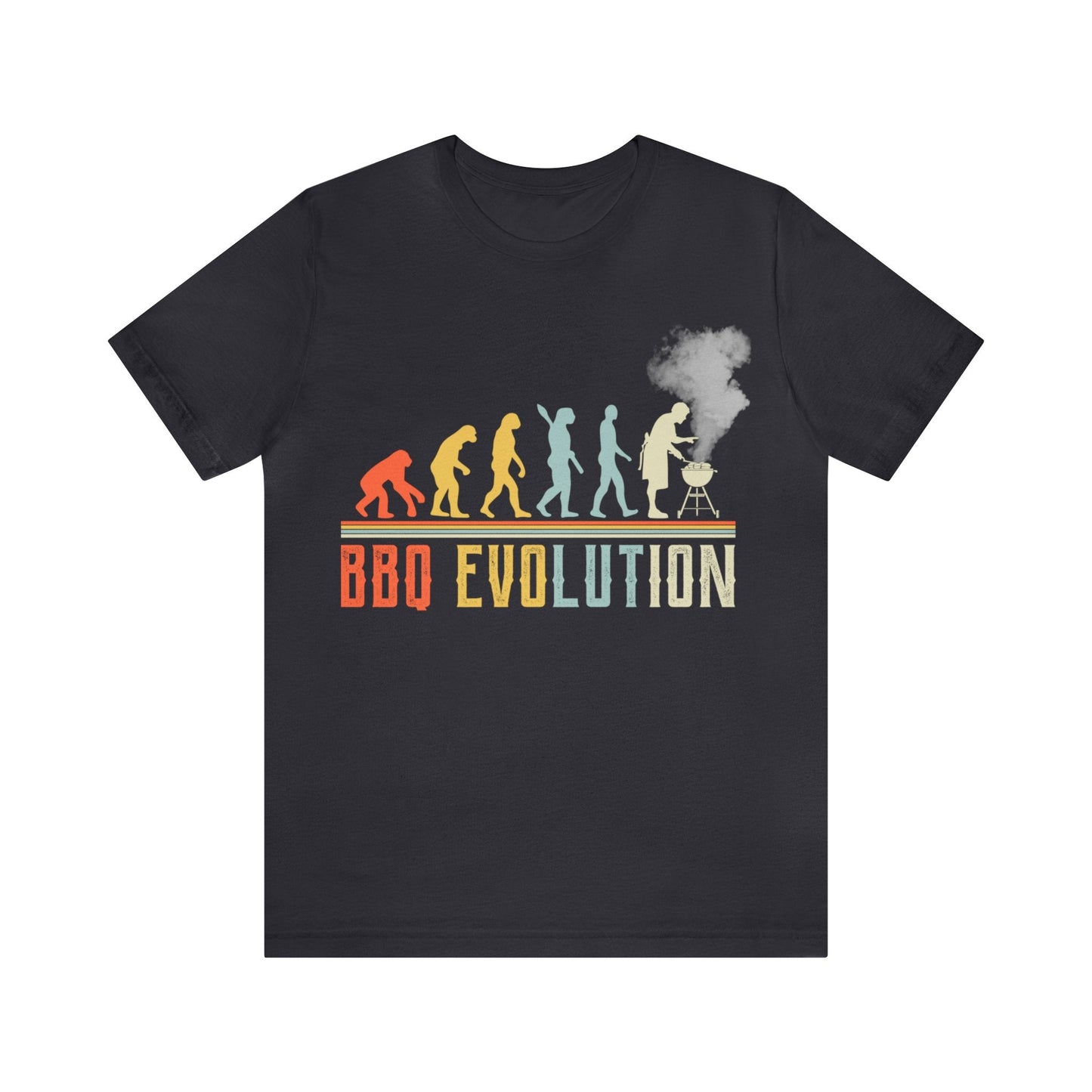 BBQ Evolution T - Shirt - The Cavemanstyle