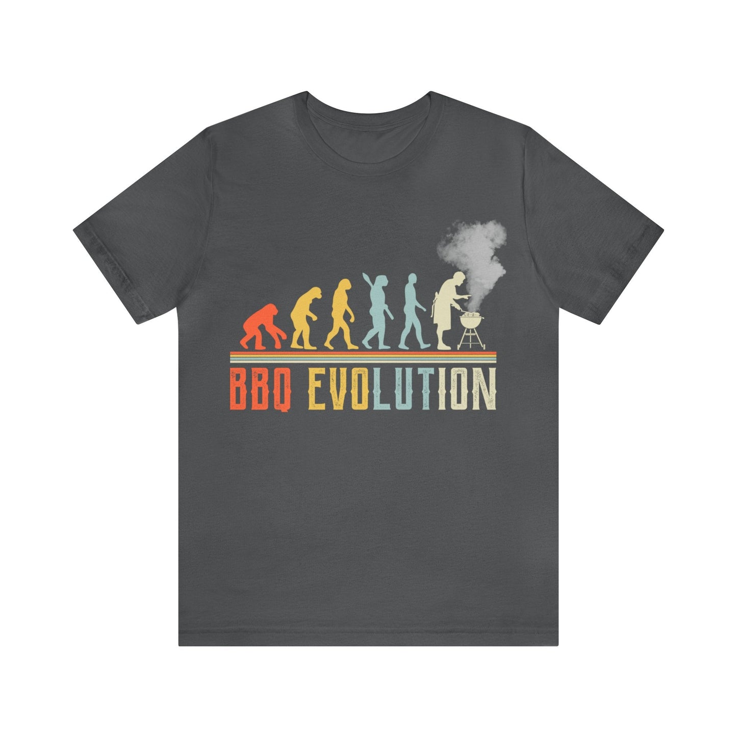 BBQ Evolution T - Shirt - The Cavemanstyle